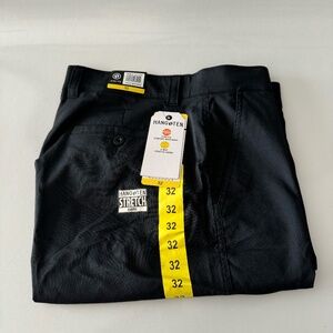 NWT HANG TEN MEN'S Stretch Fabric Stripe Walkshort Color Meteorite Sz 32